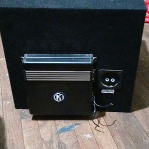Memphis amp 300 watt and 12 sub with box